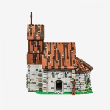 BlueBrixx Pro 108729 – Alte Kirche aus Klemmbausteinen mit 5556 Bauelementen - 2