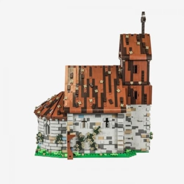 BlueBrixx Pro 108729 – Alte Kirche aus Klemmbausteinen mit 5556 Bauelementen - 6