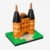 BlueBrixx Pro 108792 – Mini Architektur Serie 4 Kollektion aus Klemmbausteinen mit 586 Bauelementen - 3