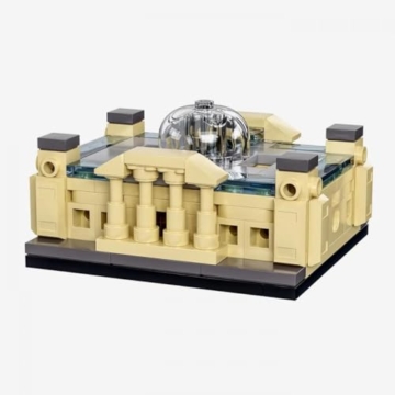 BlueBrixx Pro 108792 – Mini Architektur Serie 4 Kollektion aus Klemmbausteinen mit 586 Bauelementen - 5