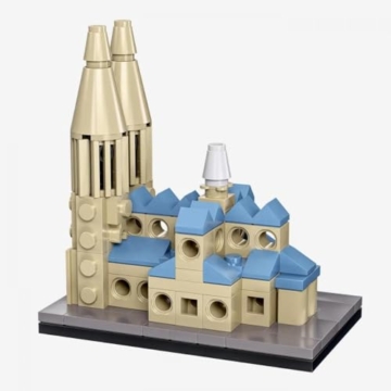 BlueBrixx Pro 108792 – Mini Architektur Serie 4 Kollektion aus Klemmbausteinen mit 586 Bauelementen - 7