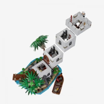 BlueBrixx Flucht aus dem Gefängnisturm Pro Set 108826