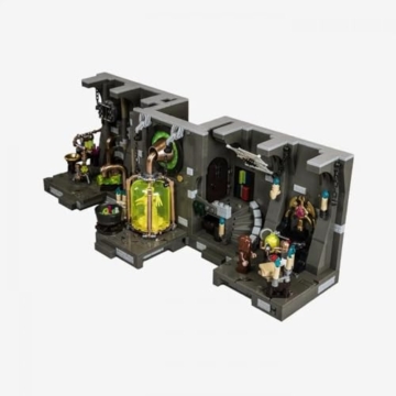 BlueBrixx Pro 108888 – Alchemistenlabor aus Klemmbausteinen mit 1438 Bauelementen - 4