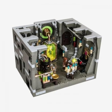 BlueBrixx Pro 108888 – Alchemistenlabor aus Klemmbausteinen mit 1438 Bauelementen - 1