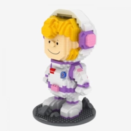 BlueBrixx Pro 108906 – Astronaut Sally (Diamond Blocks) aus Klemmbausteinen mit 1094 Bauelementen - 1