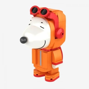 BlueBrixx Pro 108908 – Astronaut Snoopy aus Klemmbausteinen mit 213 Bauelementen - 2