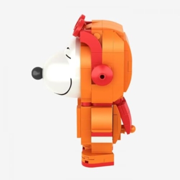 BlueBrixx Pro 108908 – Astronaut Snoopy aus Klemmbausteinen mit 213 Bauelementen - 3