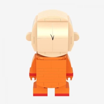 BlueBrixx Pro 108909 – Astronaut Charlie Brown aus Klemmbausteinen mit 175 Bauelementen - 5