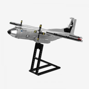 BlueBrixx Pro 108945 - Transall C-160D aus Klemmbausteinen mit 699 Bauelementen - 1