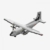 BlueBrixx Pro 108945 - Transall C-160D aus Klemmbausteinen mit 699 Bauelementen - 3