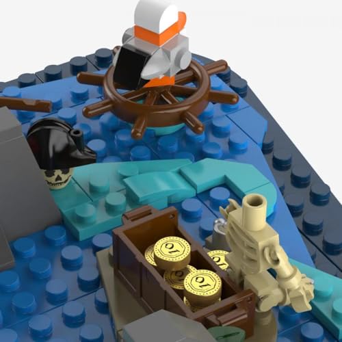 BlueBrixx Schiffsfriedhof Legenden der Schatzküste Pro Set 109004