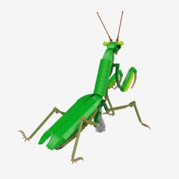 BlueBrixx Pro 109060 – Gottesanbeterin – Klemmbausteine-Tiere – 367 Teile - 3