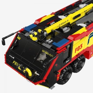 BlueBrixx Pro 109100 - Z8 von ZIEGLER, 3356 Klemmbausteine, Ziegler-Set, Geschenk für Feuerwehr-Fans, Standardsteine, Bausteine der Pro-Serie - 3