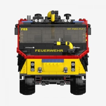BlueBrixx Pro 109100 - Z8 von ZIEGLER, 3356 Klemmbausteine, Ziegler-Set, Geschenk für Feuerwehr-Fans, Standardsteine, Bausteine der Pro-Serie - 8