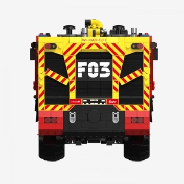 BlueBrixx Pro 109100 - Z8 von ZIEGLER, 3356 Klemmbausteine, Ziegler-Set, Geschenk für Feuerwehr-Fans, Standardsteine, Bausteine der Pro-Serie - 9