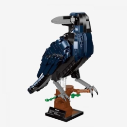 BlueBrixx Pro 109101 – Kolkrabe aus Klemmbauateinen mit 666 Bauelementen - 1