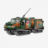 BlueBrixx Pro 109636 – BV 206 S Husky, Bundeswehr 2in1 aus Klemmbausteinen mit 927 Bauelementen - 1