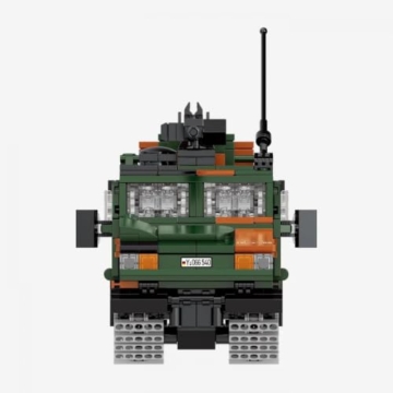 BlueBrixx Pro 109636 – BV 206 S Husky, Bundeswehr 2in1 aus Klemmbausteinen mit 927 Bauelementen - 5