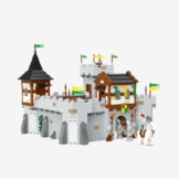 BlueBrixx Pro 109641 - Burg Bärenfels: Grundburg aus Klemmbausteinen mit 1766 Bauelementen - 1