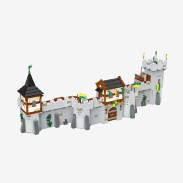 BlueBrixx Pro 109641 - Burg Bärenfels: Grundburg aus Klemmbausteinen mit 1766 Bauelementen - 5