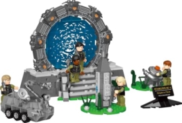 BlueBrixx Pro 109675 - Stargate auf Planet aus Klemmbausteinen mit 675 Bauelementen - 1