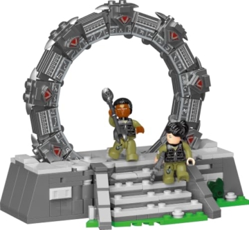 BlueBrixx Pro 109675 - Stargate auf Planet aus Klemmbausteinen mit 675 Bauelementen - 4