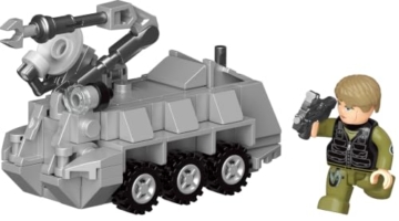 BlueBrixx Pro 109675 - Stargate auf Planet aus Klemmbausteinen mit 675 Bauelementen - 7