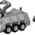 BlueBrixx Pro 109675 - Stargate auf Planet aus Klemmbausteinen mit 675 Bauelementen - 7