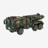 BlueBrixx Pro 109722 – LARS 2, Bundeswehr - 1018 Klemmbausteine - 1