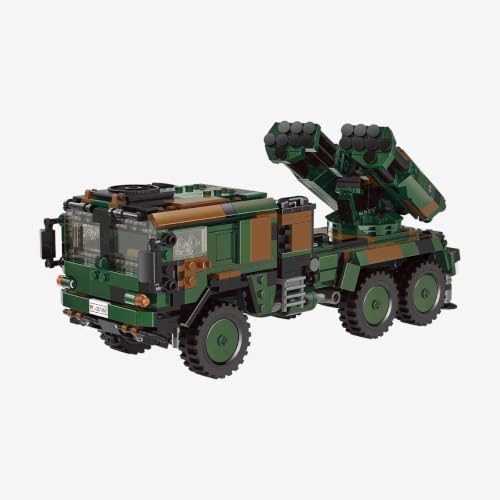 BlueBrixx Pro 109722 – LARS 2, Bundeswehr - 1018 Klemmbausteine - 2