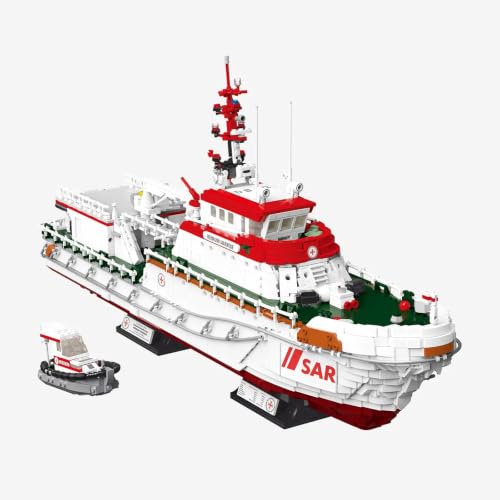 BlueBrixx Pro 109759 - Seenotrettungskreuzer Hermann Marwede - 4.753 Teile - 2