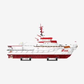BlueBrixx Pro 109759 - Seenotrettungskreuzer Hermann Marwede - 4.753 Teile - 3