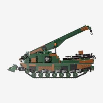 BlueBrixx Pro 109776 Bergepanzer Büffel, BPz3, Bundeswehr, 1231Bausteine - 3