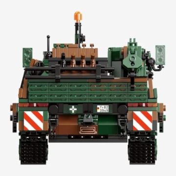 BlueBrixx Pro 109776 Bergepanzer Büffel, BPz3, Bundeswehr, 1231Bausteine - 4