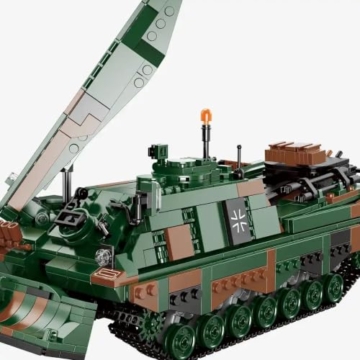 BlueBrixx Pro 109776 Bergepanzer Büffel, BPz3, Bundeswehr, 1231Bausteine - 5