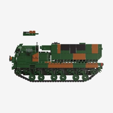 BlueBrixx Pro 109777 Mars II, Bundeswehr, 1226 Klemmbausteine - 5