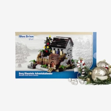 BlueBrixx Pro Burg Blaustein Adventskalender