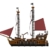 BlueBrixx Pro 108348 Pirateninsel: Brigantine Piratenschiff