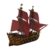 BlueBrixx Pro 108348 Pirateninsel: Brigantine Piratenschiff