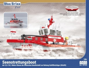 BlueBrixx Pro 107232 Seenotrettungsboot der DGzRS