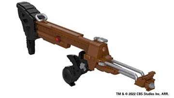 BlueBrixx Pro Star Trek Klingon Disruptor Rifle - Modellbausatz für Erwachsene und Kinder, 1268 Teile, Originalmaßstab, Detailliertes Star Trek Deep Space Nine Klemmbaustein-Set, 104964 - 4
