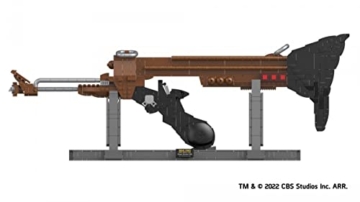 BlueBrixx Pro Star Trek Klingon Disruptor Rifle - Modellbausatz für Erwachsene und Kinder, 1268 Teile, Originalmaßstab, Detailliertes Star Trek Deep Space Nine Klemmbaustein-Set, 104964 - 5