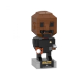 BlueBrixx Pro Star Trek Sisko – Brick Buddy Figur aus „Deep Space Nine“ – Bausatz mit 187 Klemmbausteinen – offiziell lizenziert – für Kinder und Erwachsene – 105703 - 1