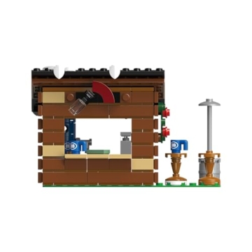 BlueBrixx Pro 107742 – Weihnachtsmarkt aus 1232 Klemmbausteinen Stand