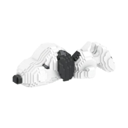 BlueBrixx Schlafender Snoopy (Diamond Blocks) Pro 107374