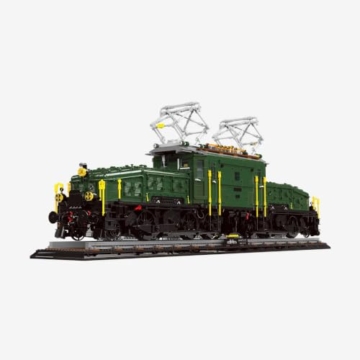 BlueBrixx Schweizer Krokodil Lokomotive, 9225 Klemmbausteine, Eisenbahn - 1