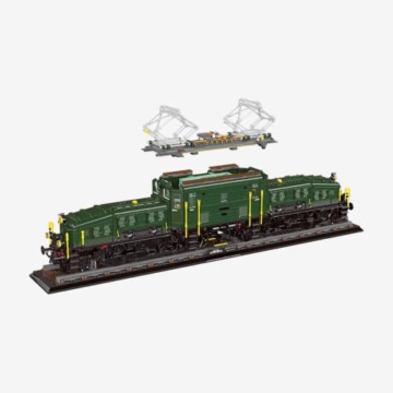 BlueBrixx Schweizer Krokodil Lokomotive, 9225 Klemmbausteine, Eisenbahn - 2
