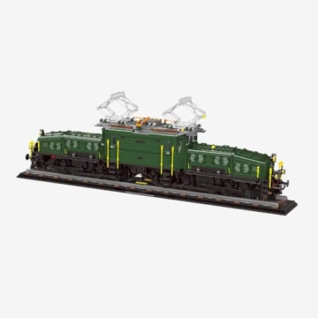 BlueBrixx Schweizer Krokodil Lokomotive, 9225 Klemmbausteine, Eisenbahn - 3