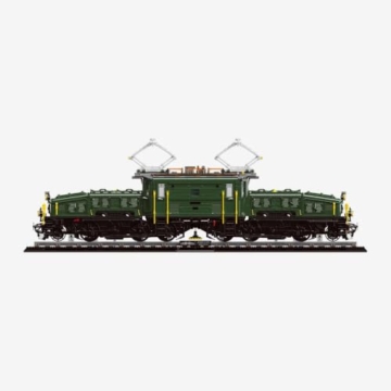 BlueBrixx Schweizer Krokodil Lokomotive, 9225 Klemmbausteine, Eisenbahn - 4