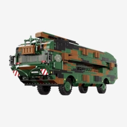 BlueBrixx Schwimmschnellbrücke Amphibie M3, 1953 Klemmbausteine, Bundeswehr - 1